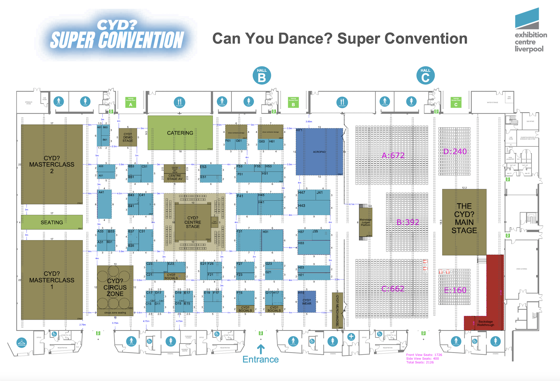 Super Convention Floor Plan